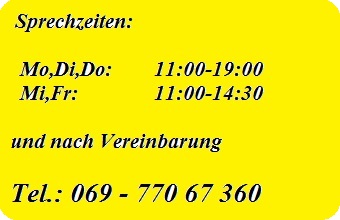 Sprechzeiten